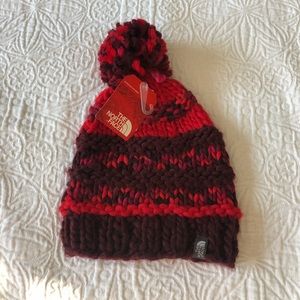 North face knit beanie